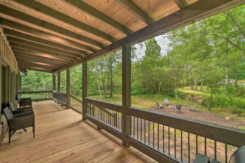 Quiet Cabin With Porch, 6 Mi To Blue Ridge Lake!