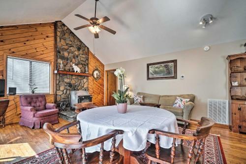 Family Cabin Near Hiking With On-site Pond, Deck