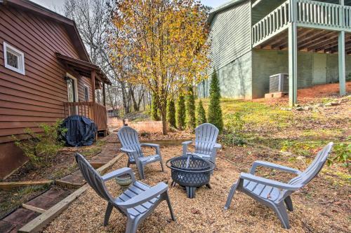Coosawattee River Hideaway With Private Deck!