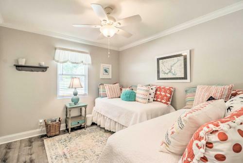 Waterfront Lake Sinclair Home With Boat Dock!