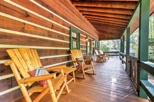 2-acre Blue Ridge Home With Fireplace, Hammock And Deck