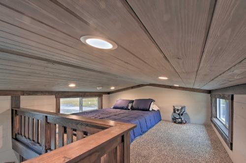Modern Morganton Tiny Home With Hot Tub Access!