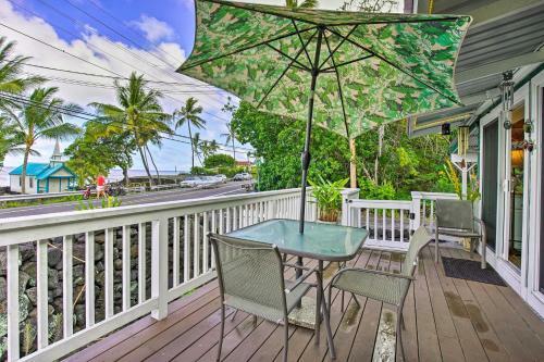 Kailua-kona House With Oceanfront Deck And View