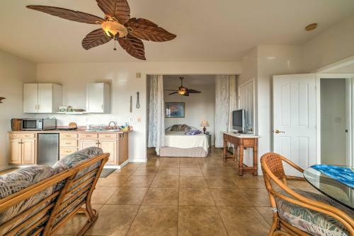 Apartamento Kailua-kona Studio With Ocean Views - 6 Mi To Beach!