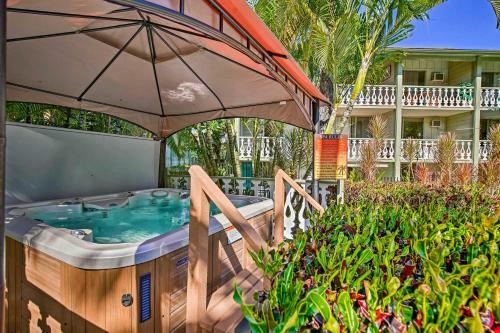 Apartamento Kailua-kona Efficiency Studio Walk To Beach!