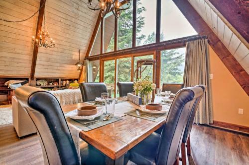 Updated Calm A-frame Cabin With Lake Cascade Views!