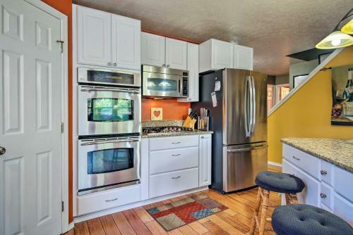 Updated Garden Valley Home With Large Deck And Views!
