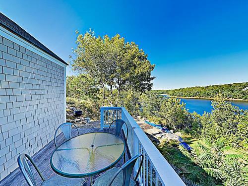 New Listing! Waterfront Retreat With Stunning Views Home
