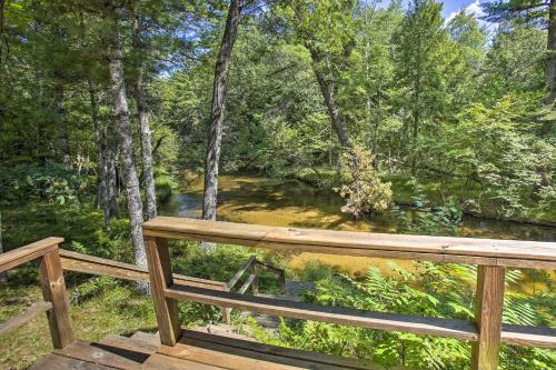 Rustic Riverside Retreat With Wraparound Deck!