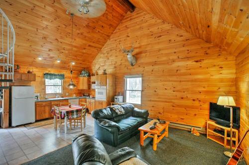 Private South Boardman Cabin On 10 Forest Acres!