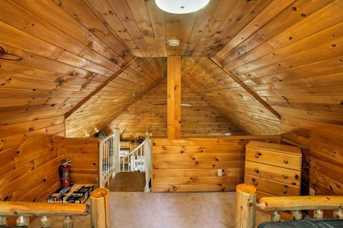 Private South Boardman Cabin On 10 Forest Acres!