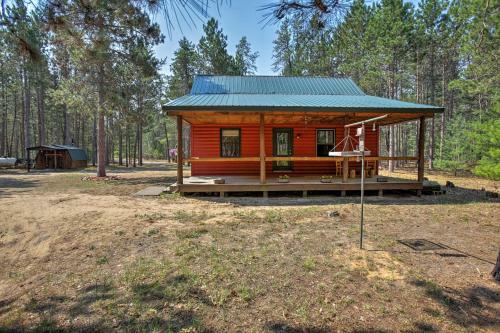 Private South Boardman Cabin On 10 Forest Acres!