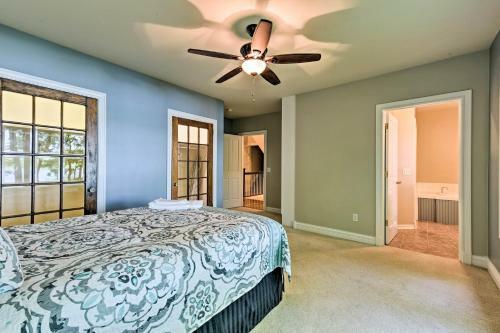 Lakefront Gobles Home With Private Dock And Boats!