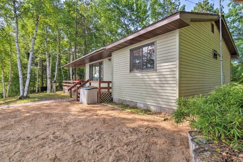 Lakefront Manistique Cabin With Private Dock And Fire Pit