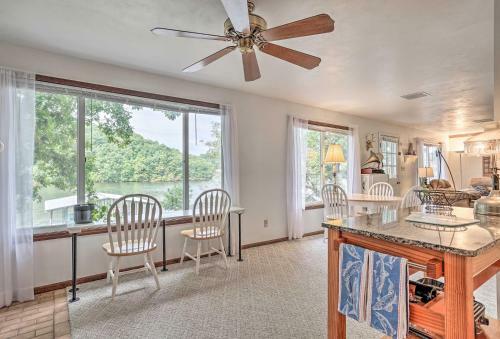 Waterfront Lake Ozark House With Private Dock!