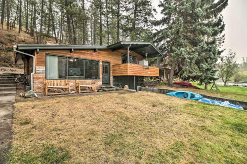 Flathead Lake Waterfront Cabin With Dock, Kayaks