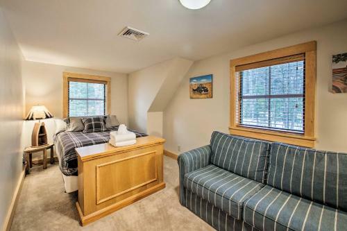 Luxe Cabin Bbq, Deck, 2 Mi To Cranmore Mtn Resort