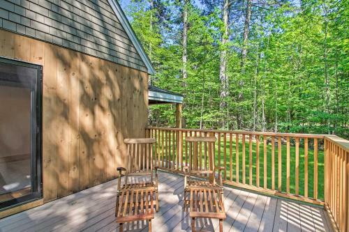 Luxe Cabin Bbq, Deck, 2 Mi To Cranmore Mtn Resort