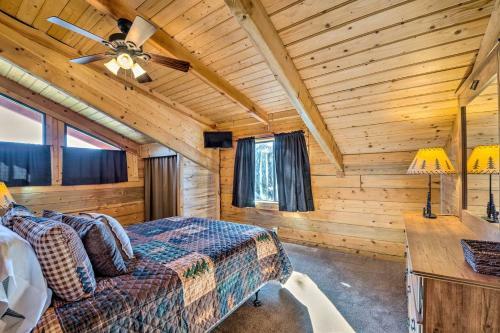Pet-friendly Cloudcroft Cabin Walk To Shops And Food!