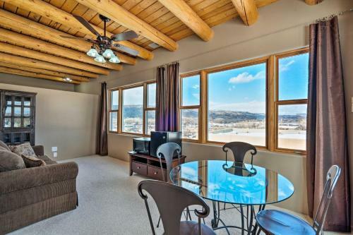 Secluded Los Luceros Retreat With Mountain Views