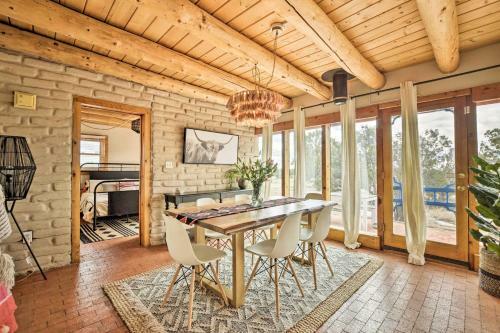 Authentic Santa Fe Adobe Home With Desert Views