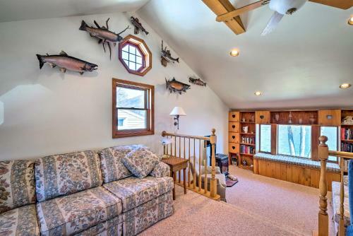 Waterfront Home On Lake George With Boat Dock!