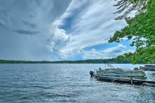 Quiet Cabin On Glen Lake With Boat Dock And Deck!