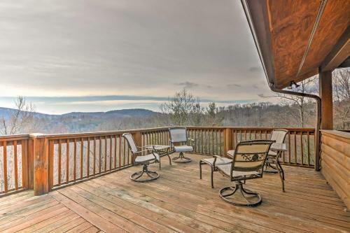 Upscale Serenity Now! Cabin Deck And Forest View