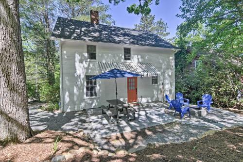 Historic Black Mountain Cottage With Fire Pit!