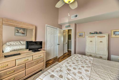 Apartamento Oceanfront Emerald Isle Condo, Walk To Beach!