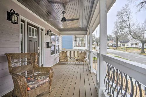 Chic And Central Downtown Duplex, 1 Mi To Duke!