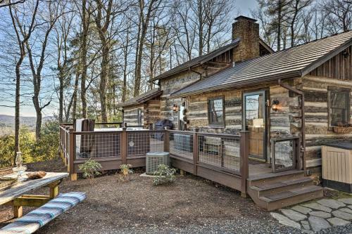Rustic Courage Cabin With Mountain And River View