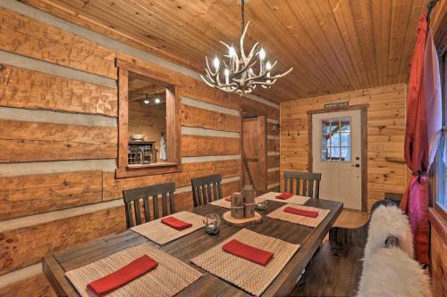 Gorgeous Log Cabin With Decks And Fireplaces!