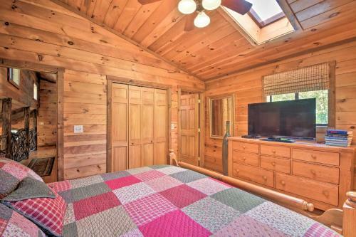 Riverfront Hayesville House With Spacious Deck!