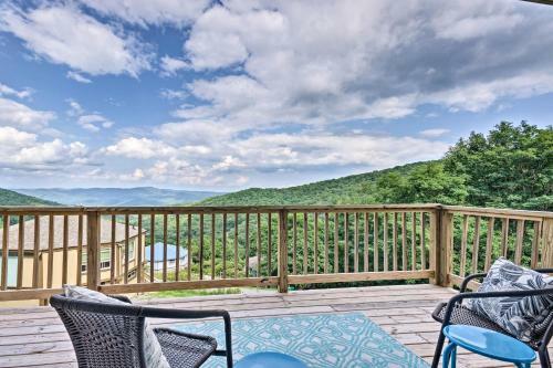 Cozy North Carolina Rondette With Mountain Views!