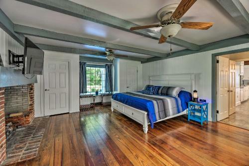 Riverfront Blounts Creek Home With Dock And Beach!