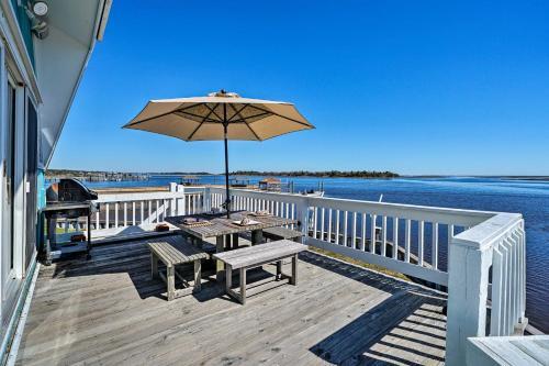 Atlantic Coast Dome Home Across From Sound With View