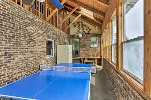 Modern Waterfront Home With Patio, Fire Pit And Dock
