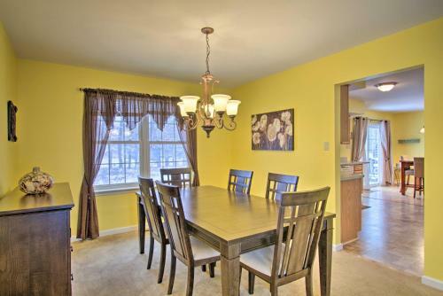Waterfront Poconos Home With Dock And Game Room!