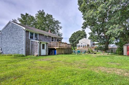 Bright Narragansett Beach Home With Deck And Yard