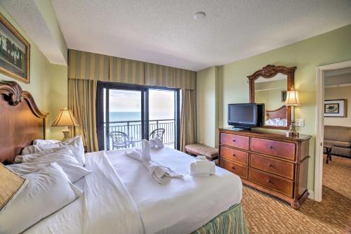Apartamento Beachfront Myrtle Beach Condo With Pool And Ocean View