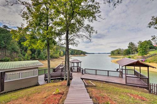 Remodeled Lakefront Dandridge Home With Deck And Dock!