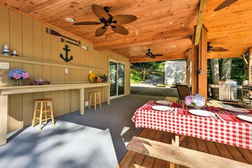 Lakefront Rutledge Home With Fire Pit And Private Dock