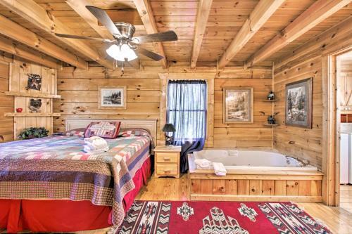 Woodland Hideaway With Deck, Hot Tub, And Fire Pit!