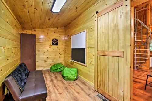 Explore Pigeon Forge Charming Cabin With Hot Tub!