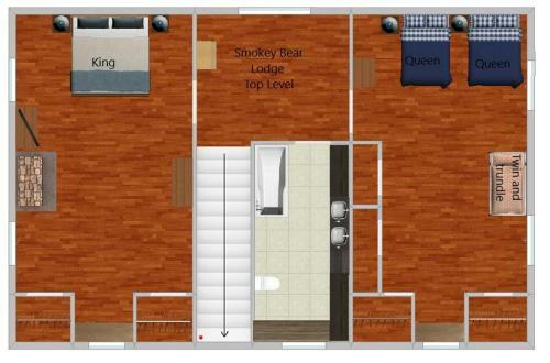 Smoky Bear Lodge With Guest House