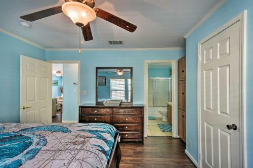Spacious Stilted Home, 2 Blocks To Gulf Shore