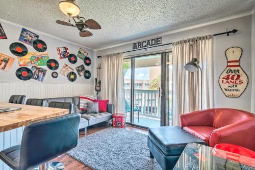 Apartamento Beachfront Corpus Christi Condo With Arcade Room!