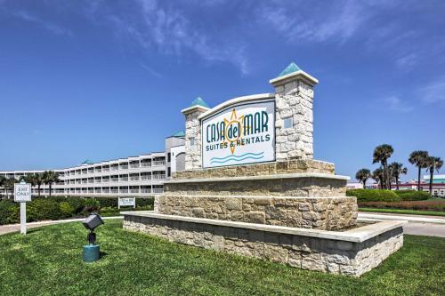 Apartamento Bright Oceanview Galveston Condo With Balcony And Pool