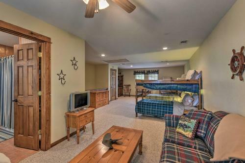 Cedar Creek Lakefront Home With Dock And Game Room!